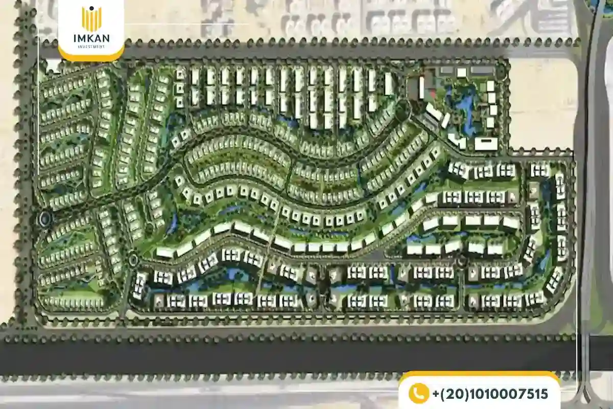 مساحة كمبوند ذا كريست القاهرة الجديدة